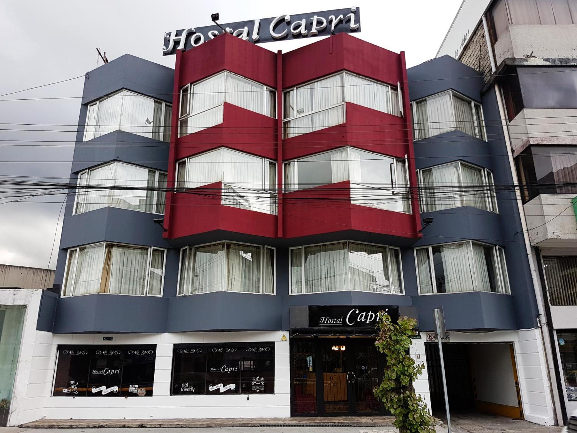 Hostal Capri Quito Zewnętrze zdjęcie