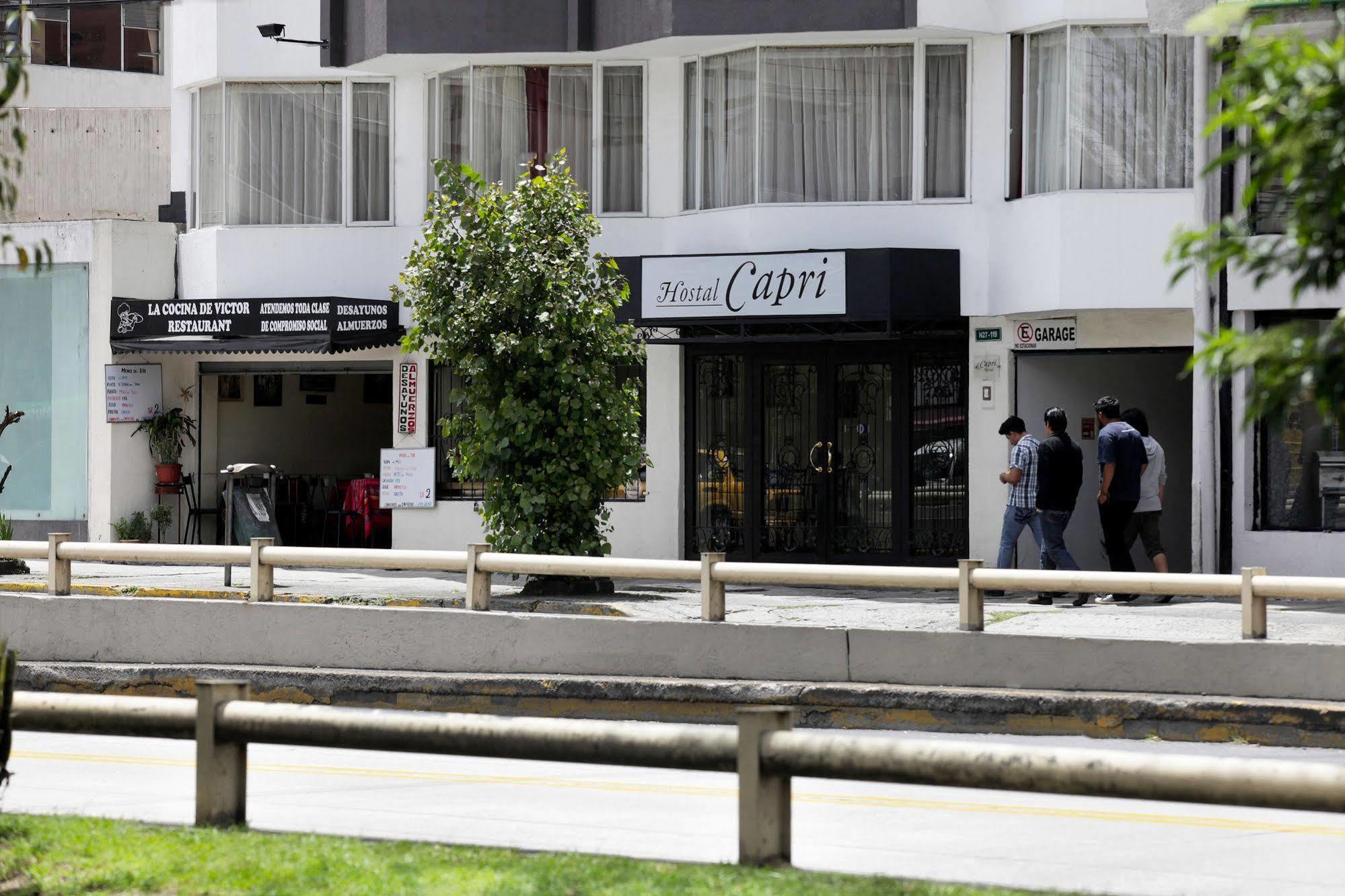 Hostal Capri Quito Zewnętrze zdjęcie